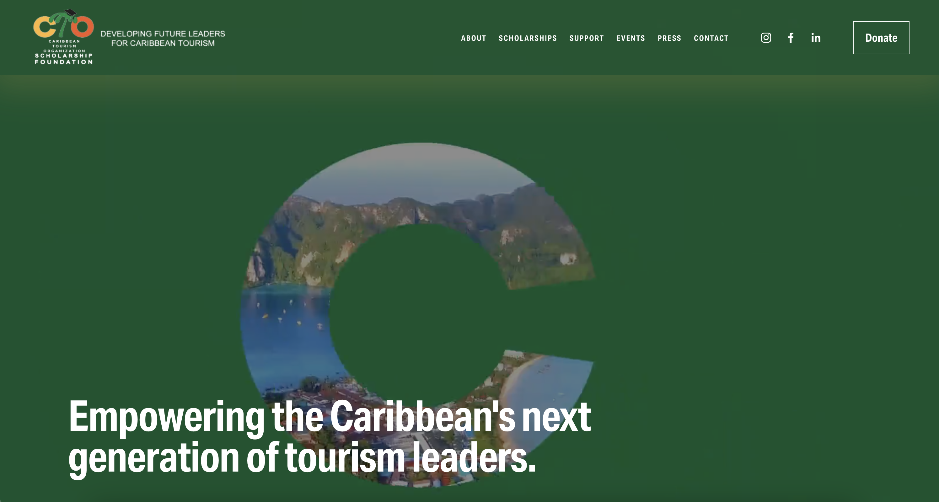 CTO Foundation website homepage